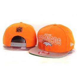 Denver Broncos Orange Snapback Hat YS