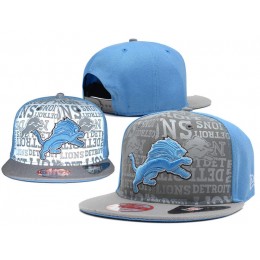 Detroit Lions 2014 Draft Reflective Snapback Hat SD 0613