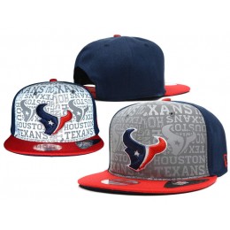 Houston Texans 2014 Draft Reflective Snapback Hat SD 0613