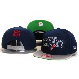 Houston Texans Blue Snapback Hat YS