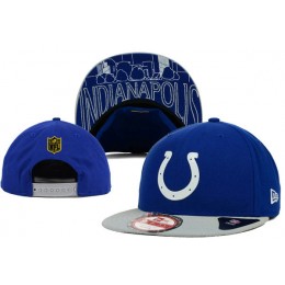 Indianapolis Colts Snapback Blue Hat XDF 0620
