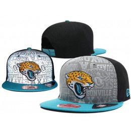 Jacksonville Jaguars 2014 Draft Reflective Snapback Hat SD 0613