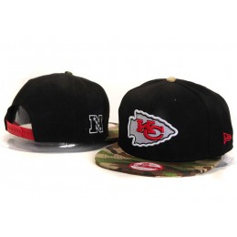 Kansas City Chiefs Black Snapback Hat YS