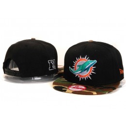 Miami Dolphins Black Snapback Hat YS