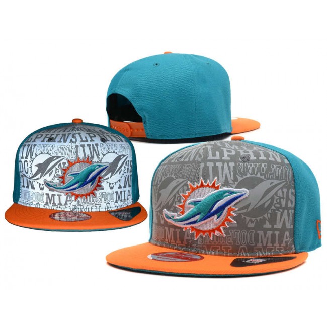 Miami Dolphins 2014 Draft Reflective Snapback Hat SD 0613