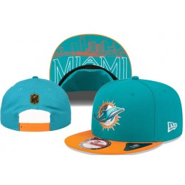 Miami Dolphins Snapback Green Hat XDF 0620
