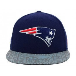 New England Patriots Blue Snapback Hat XDF 0528
