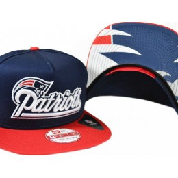 New England Patriots Blue Snapback Hat XDF 0721