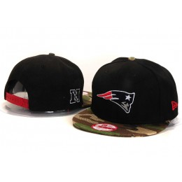 New England Patriots Black Snapback Hat YS