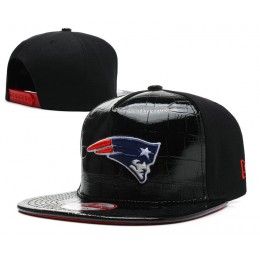 New England Patriots Black Snapback Hat SD