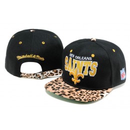 New Orleans Saints Black Snapback Hat TY