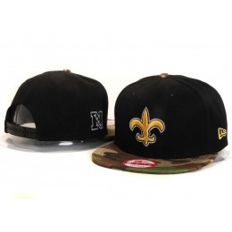 New Orleans Saints Black Snapback Hat YS 2