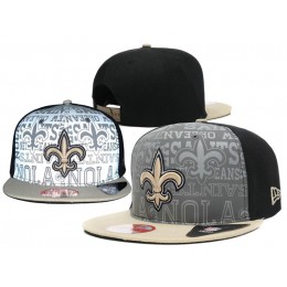 New Orleans Saints 2014 Draft Reflective Snapback Hat SD 0613