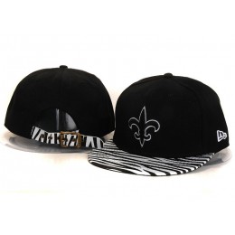 New Orleans Saints Black Snapback Hat YS 4