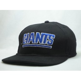 New York Giants Black Snapback Hat SF