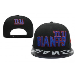 New York Giants Black Snapback Hat XDF 0512