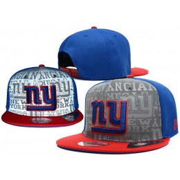 New York Giants 2014 Draft Reflective Snapback Hat SD 0613