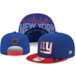 New York Giants Snapback Blue Hat XDF 0620