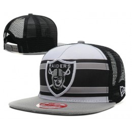 Oakland Raiders Mesh Snapback Hat SD 0701