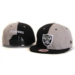 Oakland Raiders New Type Snapback Hat YS 6R23