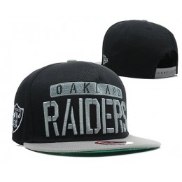 Oakland Raiders Snapback Hat SD 1s21