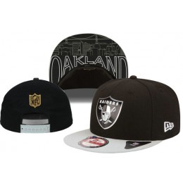 Oakland Raiders Snapback Black Hat XDF 0620