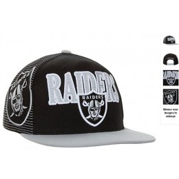 Oakland Raiders NFL Snapback Hat 60D4