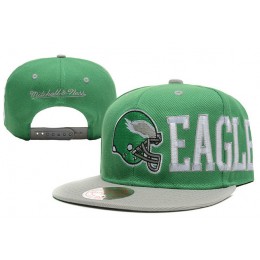Philadelphia Eagles Snapback Green Hat LX 0620