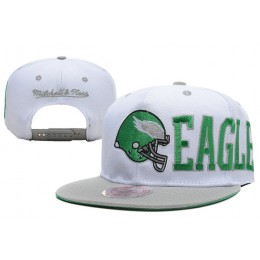 Philadelphia Eagles Snapback White Hat LX 0620