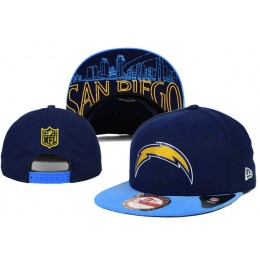 San Diego Chargers Snapback Navy Hat XDF 0620
