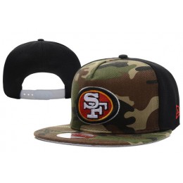 San Francisco 49ers Camo Snapback Hat XDF
