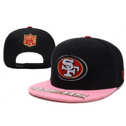 San Francisco 49ers Black Snapback Hat XDF