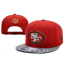 San Francisco 49ers Red Snapback Hat XDF 1 0721