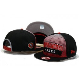 San Francisco 49ers Snapback Hat YS F 140802 05