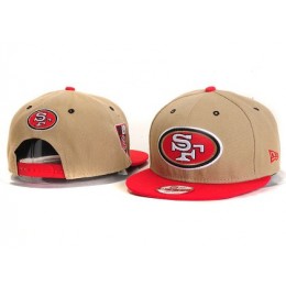 San Francisco 49ers New Type Snapback Hat YS 6R22