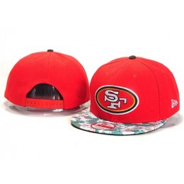 San Francisco 49ers New Type Snapback Hat YS A717