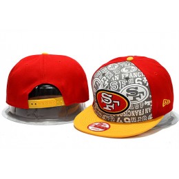 San Francisco 49ers 2014 Draft Reflective Snapback Hat YS 0613