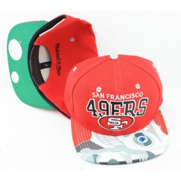 San Francisco 49ers Red Snapback Hat JT 0613