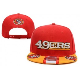 San Francisco 49ers Red Snapback Hat XDF