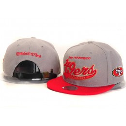 San Francisco 49ers Grey Snapback Hat YS