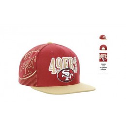 San Francisco 49ers NFL Snapback Hat 60D6