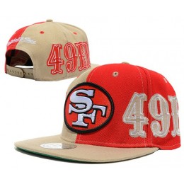San Francisco 49ers NFL Snapback Hat SD04