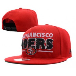San Francisco 49ers NFL Snapback Hat SD12