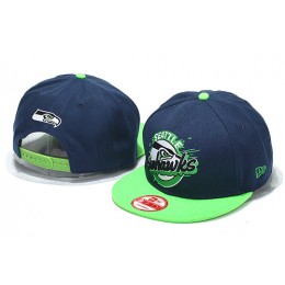 Seattle Seahawks Blue Snapback Hat YS 0512
