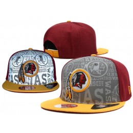Washington Redskins 2014 Draft Reflective Snapback Hat SD 0613