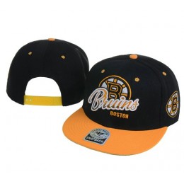 Boston Bruins NHL Snapback Hat 60D1