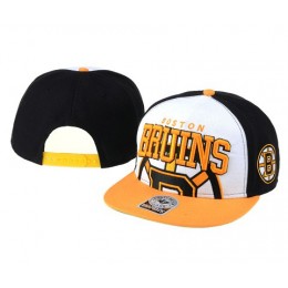 Boston Bruins NHL Snapback Hat 60D2