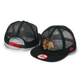 Chicago Blackhawks Mesh Snapback Hat YS 0512