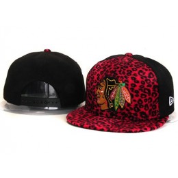 Chicago Blackhawks New Type Snapback Hat YS PS3