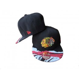 Chicago Blackhawks Snapback Hat LX69